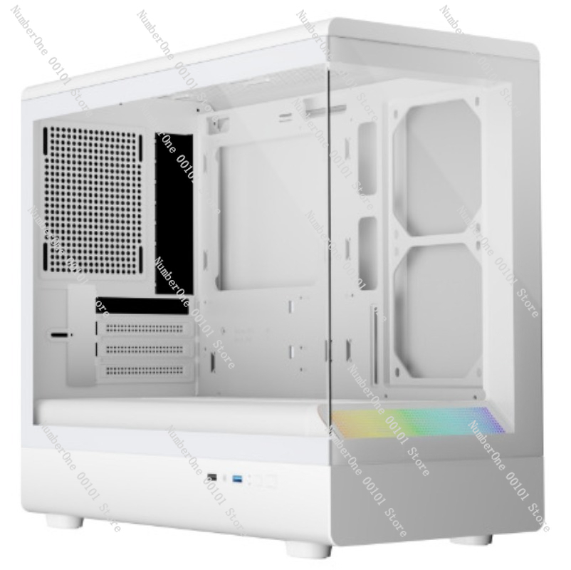 Esports Gaming Pc Build - Casing PC Gaming Kaca Temper Panoramic,