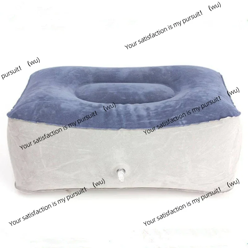 Bantal Penyangga Kaki Tiup PVC - Footrest Under Desk ulasan dan harga