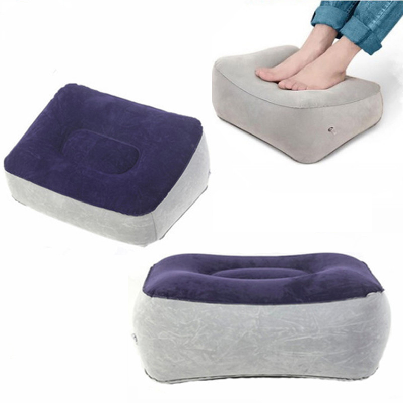 Bantal Sandaran Kaki Tiup PVC, - Footrest Under Desk ulasan dan harga