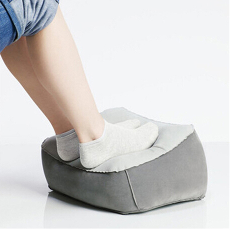 Bantal Sandaran Kaki Tiup PVC, - Footrest Under Desk ulasan dan harga
